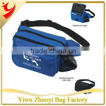 China Manufacturer Deluxe Fanny Pack For Marketing Blue