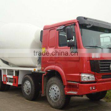 SINOTRUK HOWO Chassis 12cbm Cement Mixer Truck,LUFENG brandfrom China manufacturer