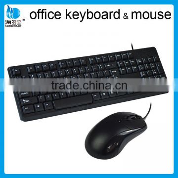 Stock ISO factory hot sale desktop wired pc keyboard mouse                        
                                                Quality Choice