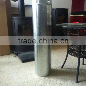 CE and galvanized steel chimney pipe