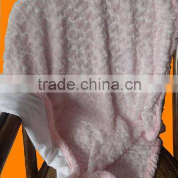 baby pink blanket