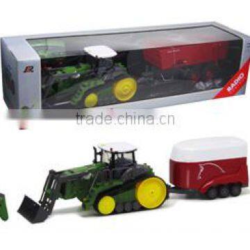 1:28 RC Farm Tractor Power Trailer Tractor