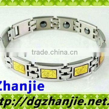 2013 fashion magnetic titanium bracelet for men #11001-1