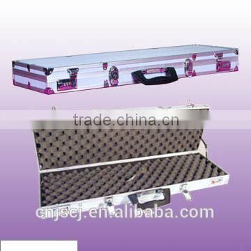 2014 with foam inserts aluminum storage carrying gun cases