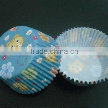 little cake design paper muffin baking cups for baby showers