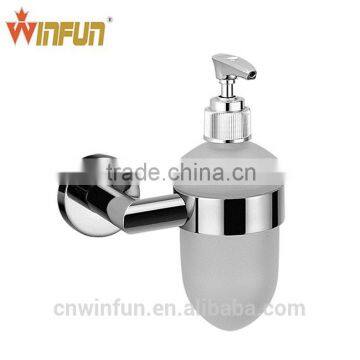 Wall mounted sanitary fittings Solid Brass Chrome Finish soap dispenser ,Bathroom Hardware Product,Bathroom Accessories