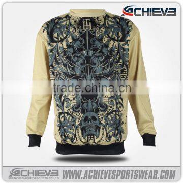 Wholesale Round Neck Pullover Jacket, Custom 3d Sublimation Cheap Pullover Couple Hooded Sweatshirt photo-3