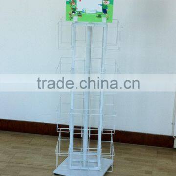 4 sided spinner greeting card display rack