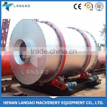 Industry drying equipment three pass rotary drum dryer