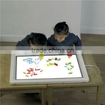 educational tabletop light panel,advertising ultra thin light box, led light pad ,led snapper frame