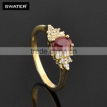 China Supplier Dubai Gold Engagement Rings Gold Design For Girls photo-4