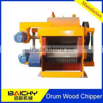 Tree Branches Drum Chipper