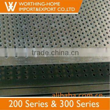 201 Cold Rolled Metal Round Hole Perforated Corrugated Stainless Steel Sheet photo-5