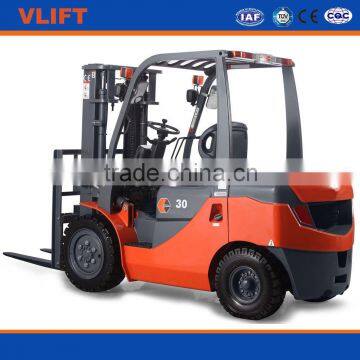 3 Ton Forklift Truck with 4.5m Container Mast With Japanese Isuzu engine