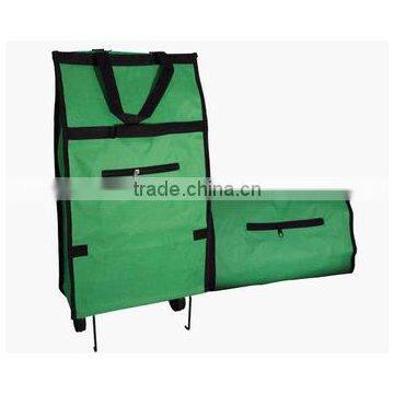 Fashion foldable shopping trolley bag,folding shopping bag