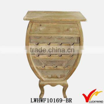 Wood Wine Rack Table