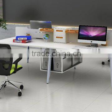 Wooden office furniture/4 seats workstation desk