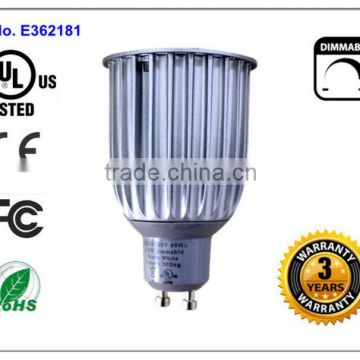 spotlights gu10 led ul listed dimmable 5w 8w PW/WW/NW CCT