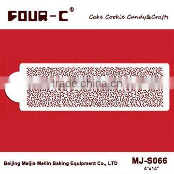 Side Decorating Stencil Cake Tools