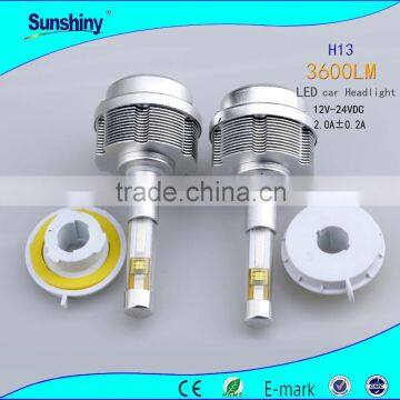 Hot selling to USA 12v 24v 35w 3200 lumen h13 led car headlight bulb