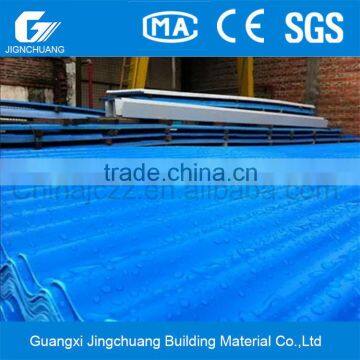 super anti-UV formula PVC one layer roofing sheet