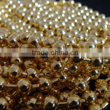 beaded gold chain