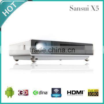 Sansui X5 Power Bank Supply Power 1080p Led Projector as Good Christmas Gifts photo-3