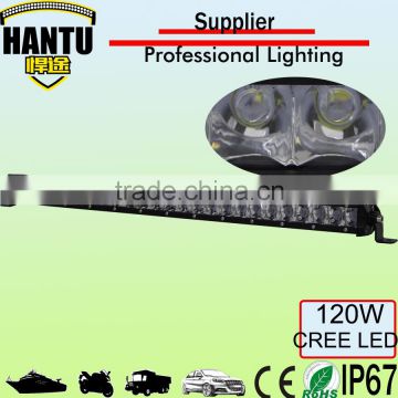 super thin light bar 120w led headlight slim led light bar for offroad light bar