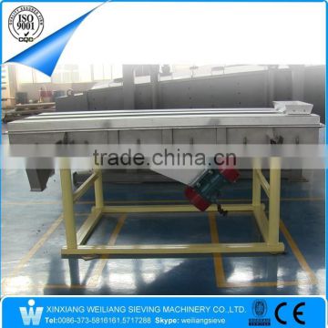 WL sand vibro linear separator sifter sieve shaker machine