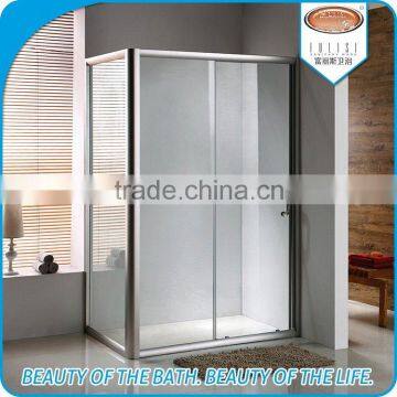 Shower room enclosure simple glass shower enclosure for hotel bathroom