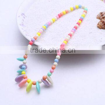 2016 Kids Sweet Necklace Set Baby Girl Jewelry Sets For Girls Heart Bracelet Beads Simple Jewelry For Girl photo-5