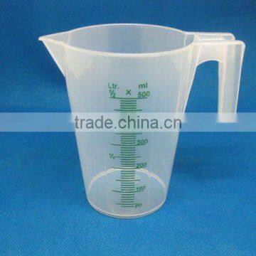 New plastic 500ML measuring cup