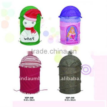 170T/190T polyester pop up hamper in home