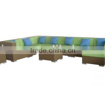 Garden wicker furniture