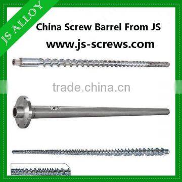 New design screw barrel for PP/PE extruder machine/Corrugated pipe plastic machine