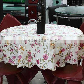 Printed Table Cloth or Table Cloth Fabric Made in China