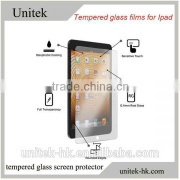 9H tempered glass anti uv laptop screen protector in base screen protector for ipad