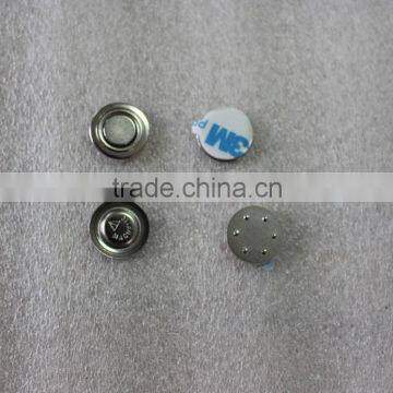 round name badge magnet