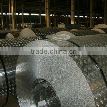 coated embossed aluminum coil