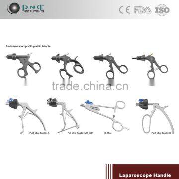 thoracic and abdonincd surgery instruments laparoseope handle