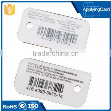 China top ten selling product PVC smart barcode card with free design