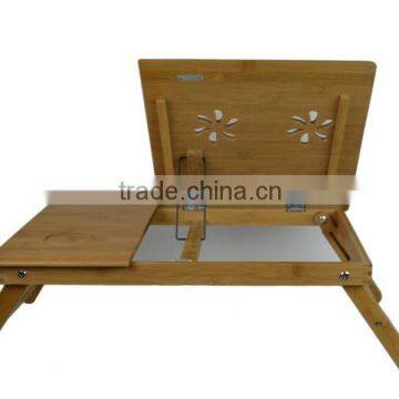 BH004/Hot Sale Exquisite Foldaway Durable Bamboo Notebook Desk photo-5