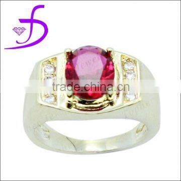 Wholesale rhodium plated 925 silver stone ring designs for men