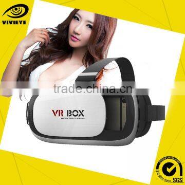 2016 virtual reality 3d glasses vr box 2.0 see hot sex video player