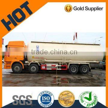 Fast Delivery China brand SINOTRUK HOKA 8*4 powder material tanker truck