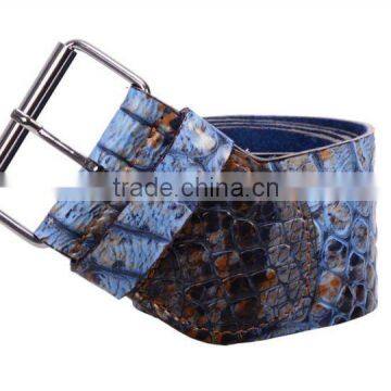 Belt in leather Croc ZULU