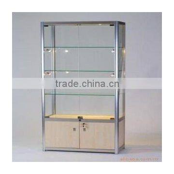 door glass display cabinet