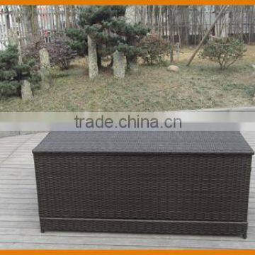 Rattan Square Storage Box PP Bag Coverd Interior