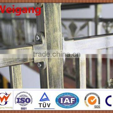 Galvanized steel rotten proof stair railing