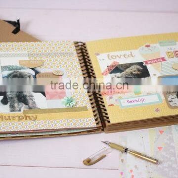 2017 New Style DIY Scrapbook Planner Notebook photo-5